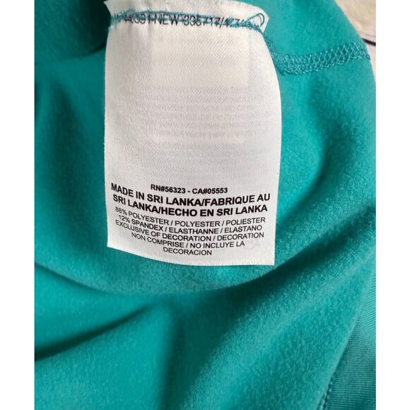 Nike Women's Medium Pro Dri-Fit Infinity Training Shirt Blue - Picture 4 of 7